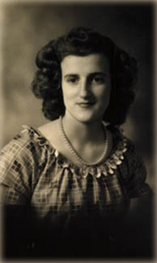 Claire Bouvier age 18, 1946