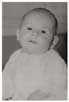 Daniel Arthur Bouvier, 3 weeks old, 1959